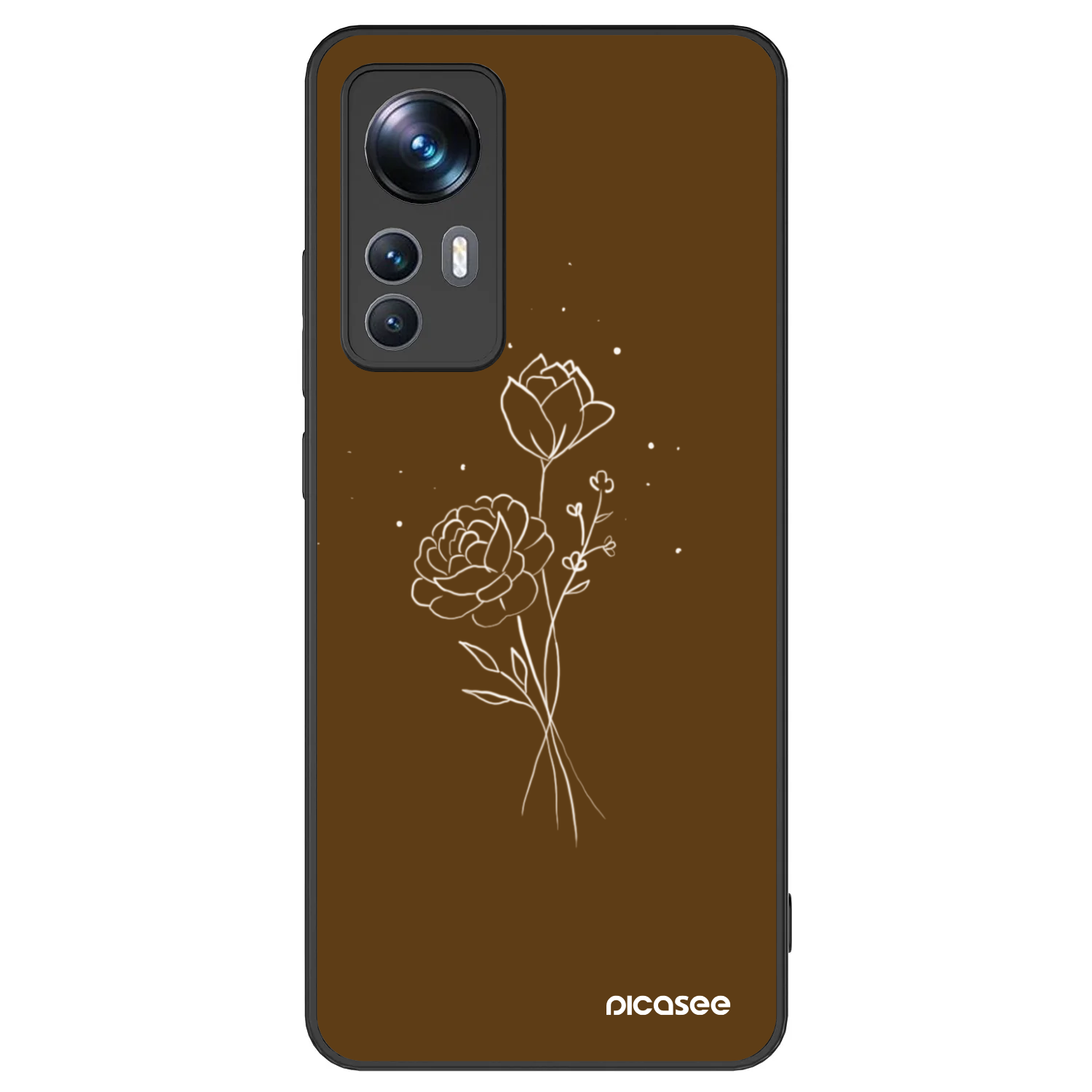 Picasee ULTIMATE CASE για Xiaomi 12T Pro - Brown flowers