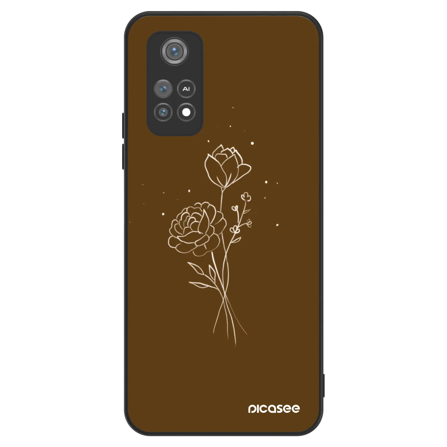 Picasee ULTIMATE CASE για Xiaomi Poco M4 Pro - Brown flowers