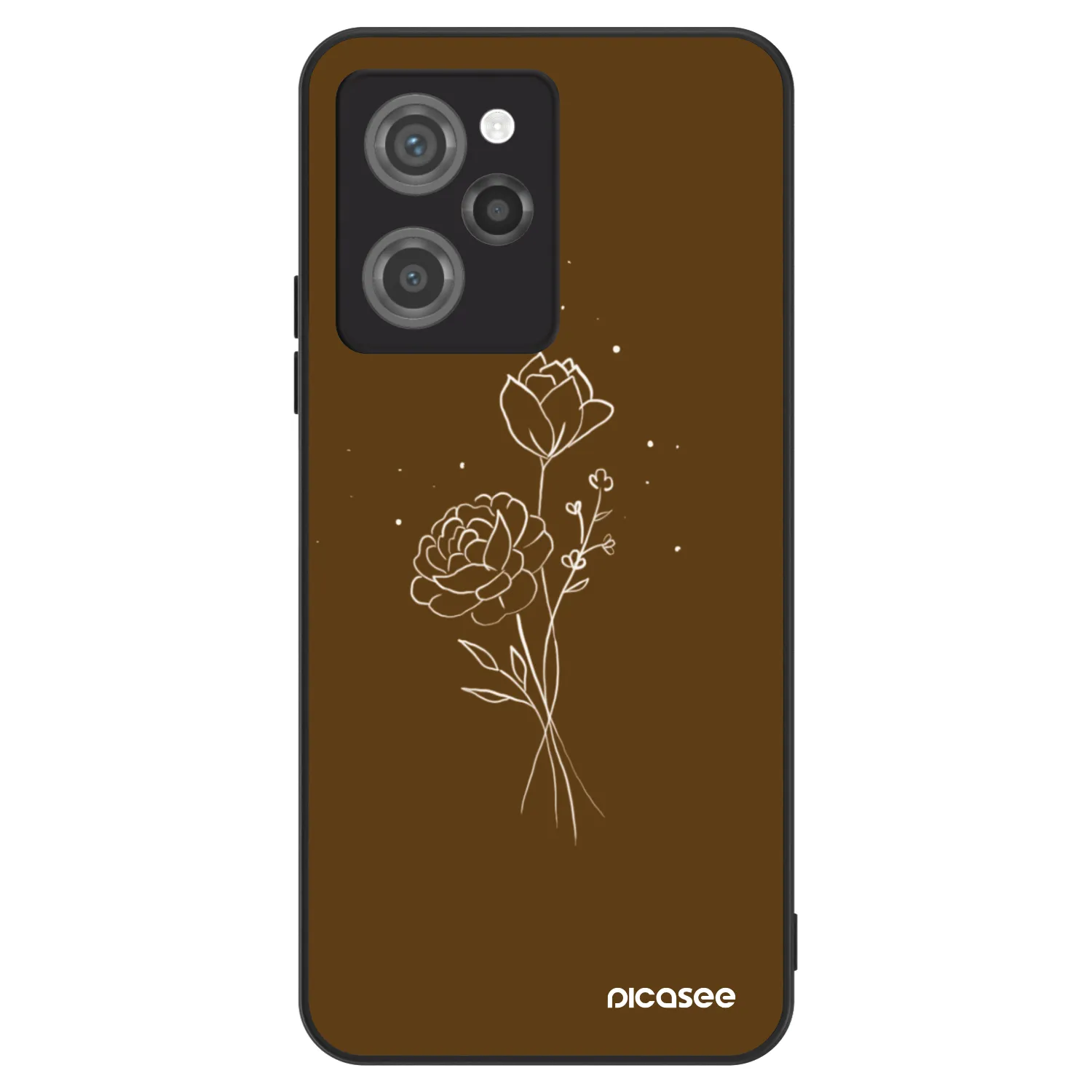 Picasee ULTIMATE CASE για Xiaomi Poco X5 Pro - Brown flowers