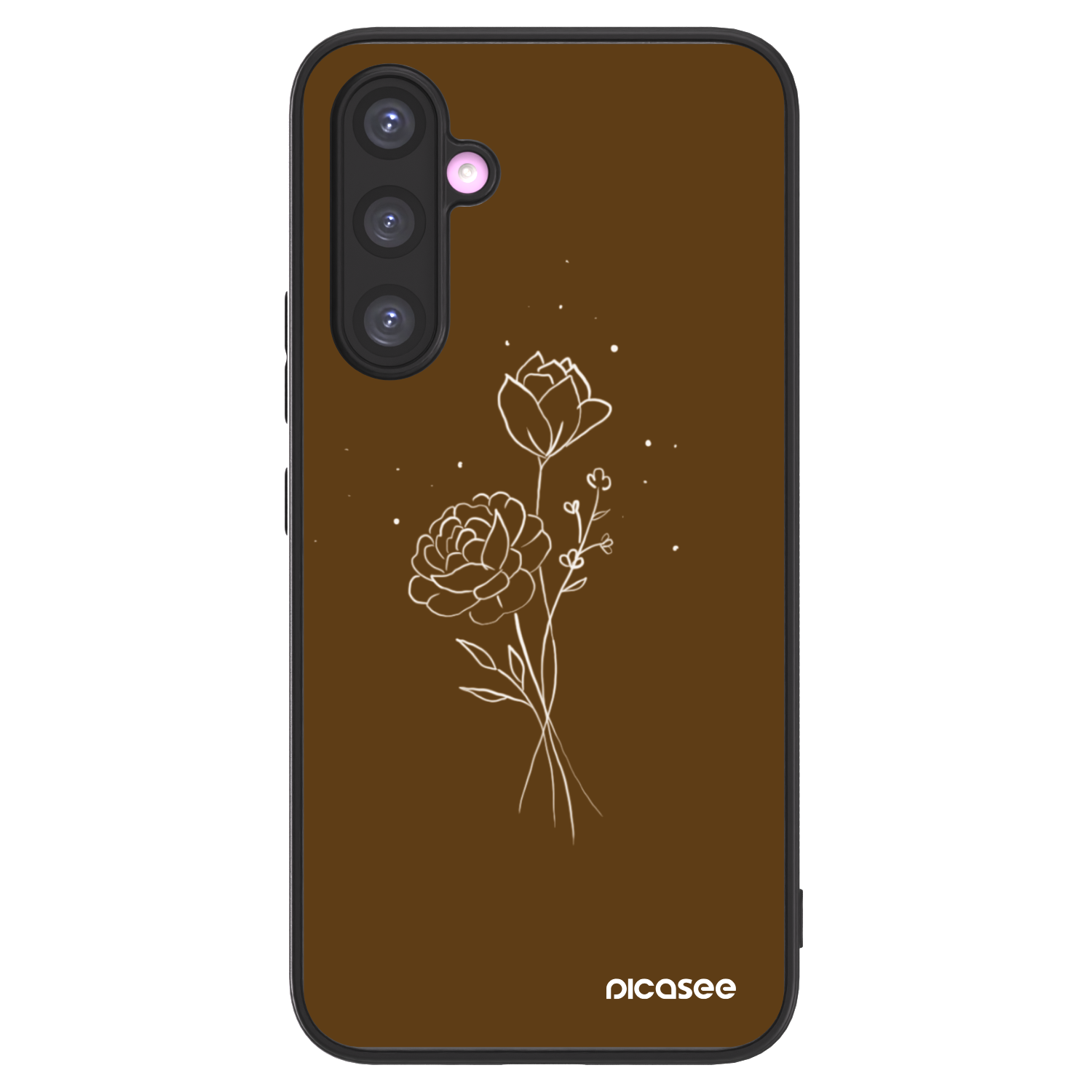Picasee ULTIMATE CASE για Samsung Galaxy A54 5G A546B - Brown flowers