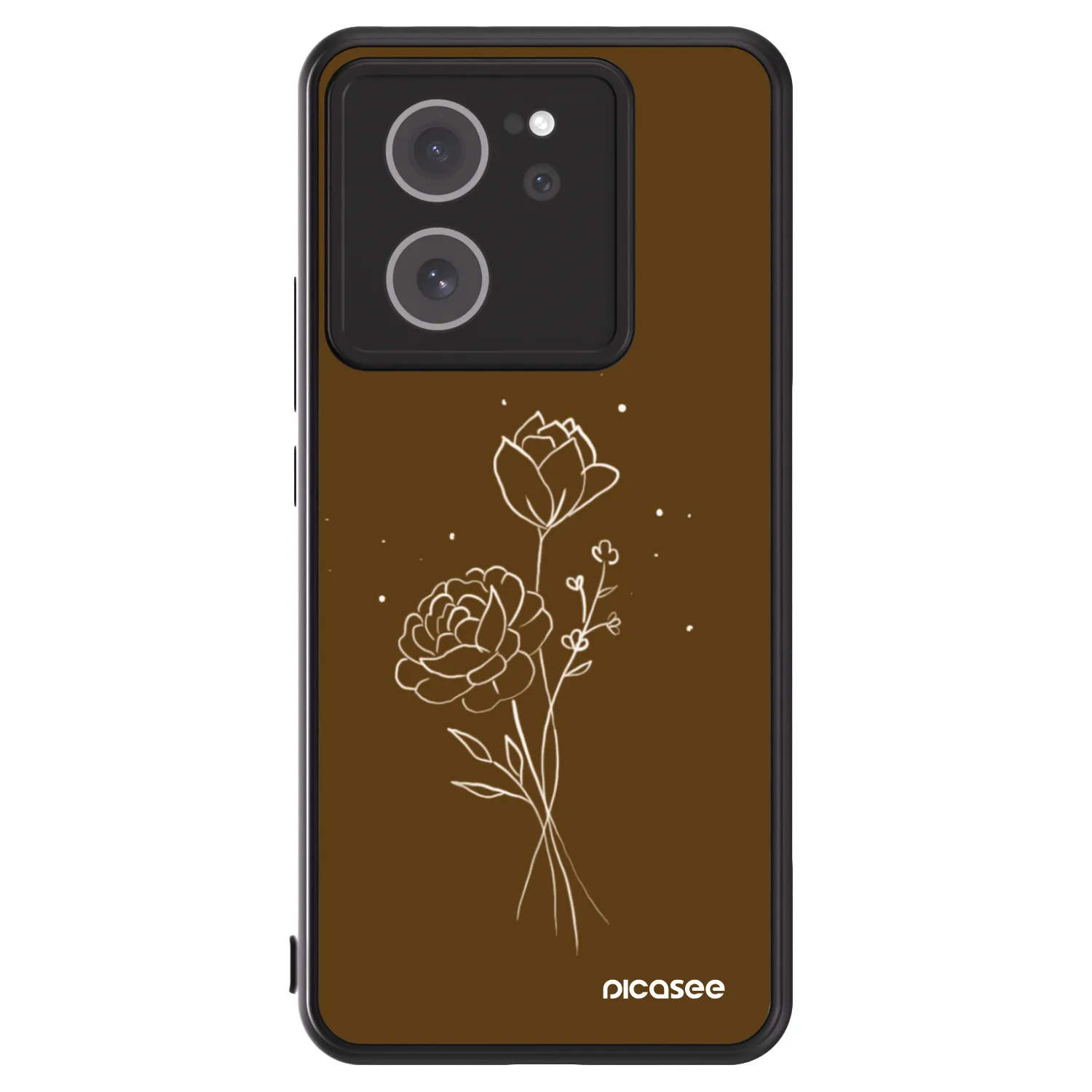 Picasee ULTIMATE CASE για Xiaomi 13T Pro - Brown flowers