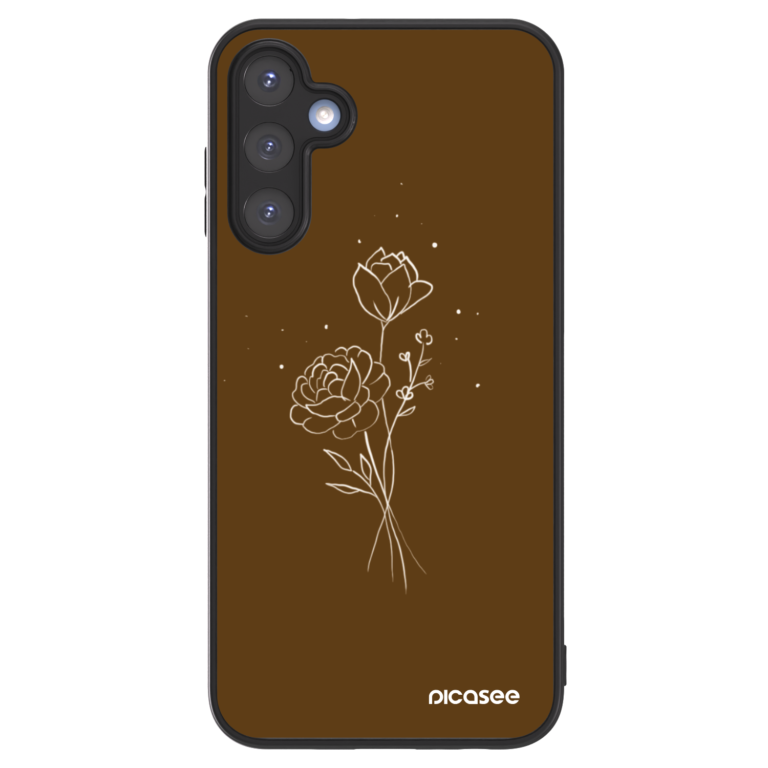 Picasee ULTIMATE CASE για Samsung Galaxy A15 A156B 5G - Brown flowers