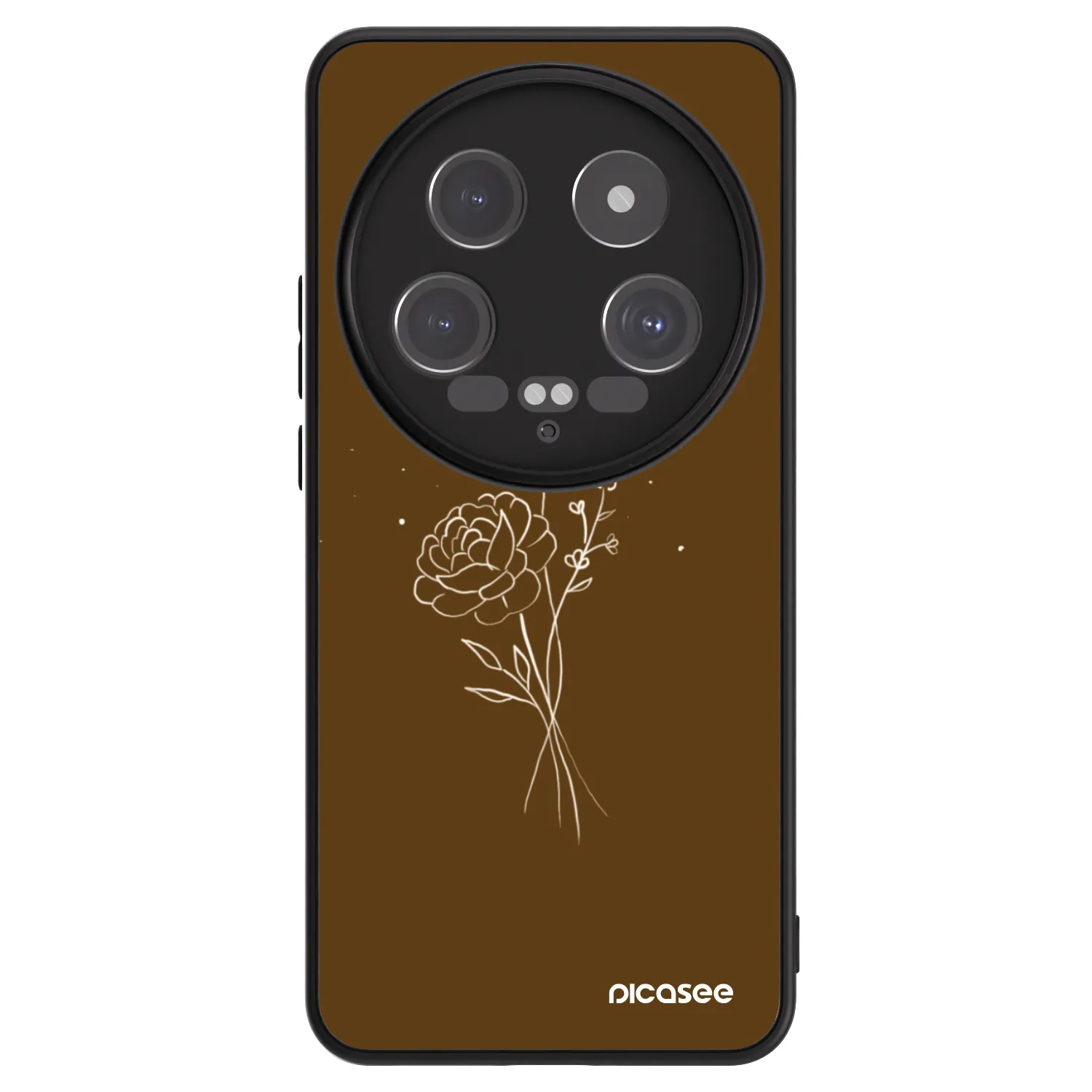 Picasee ULTIMATE CASE για Xiaomi 14 Ultra - Brown flowers