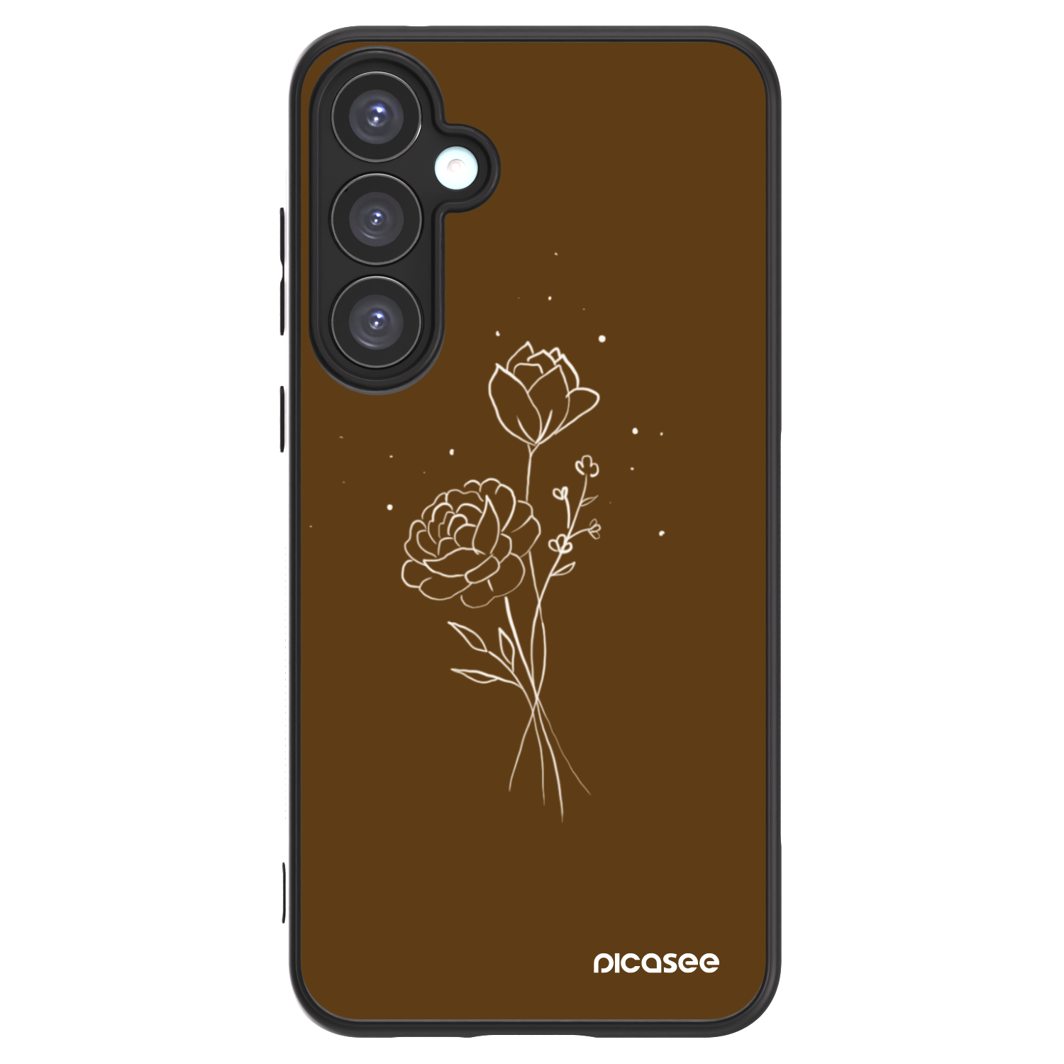 Picasee ULTIMATE CASE για Samsung Galaxy A55 5G A556B - Brown flowers