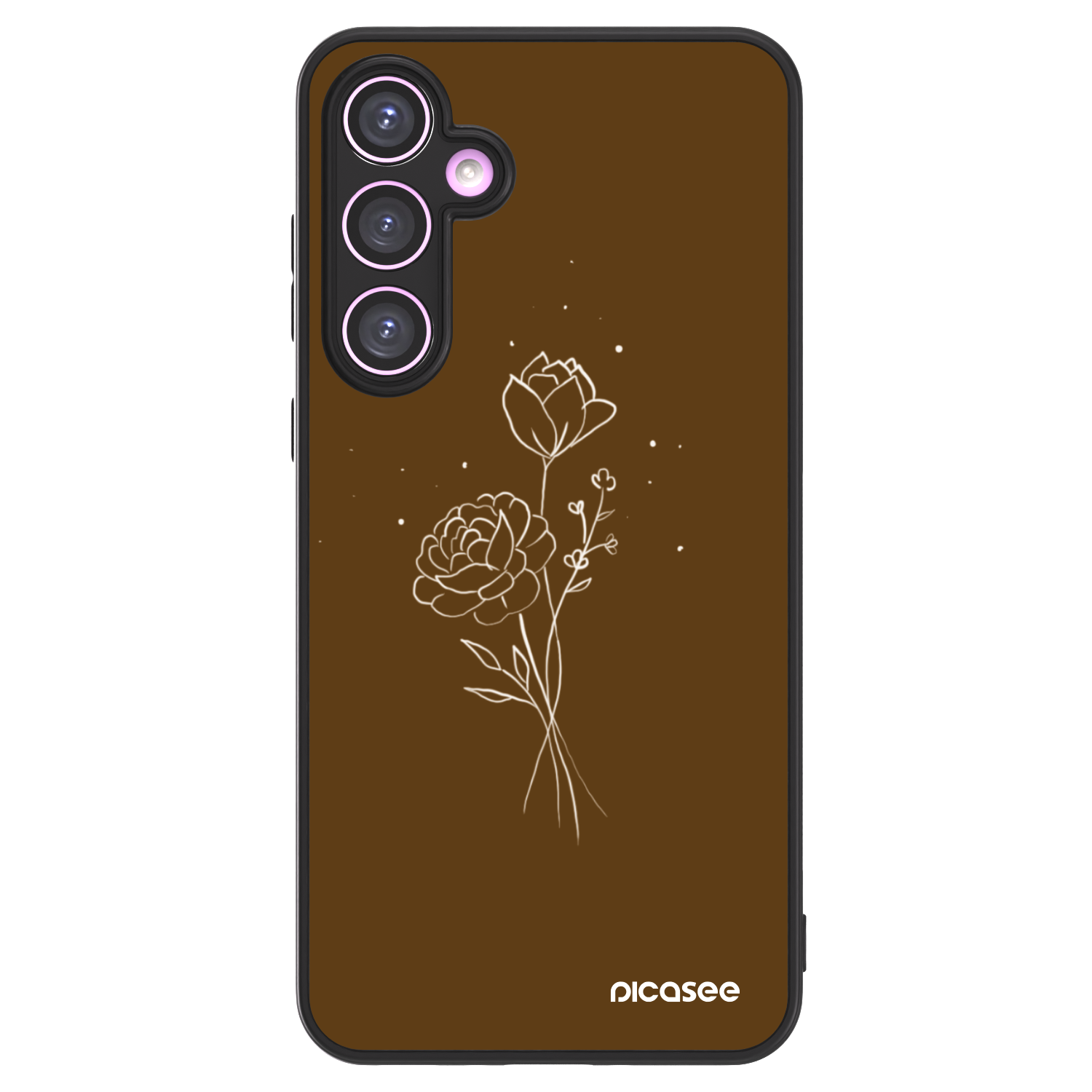 Picasee ULTIMATE CASE για Samsung Galaxy A35 5G A356B - Brown flowers