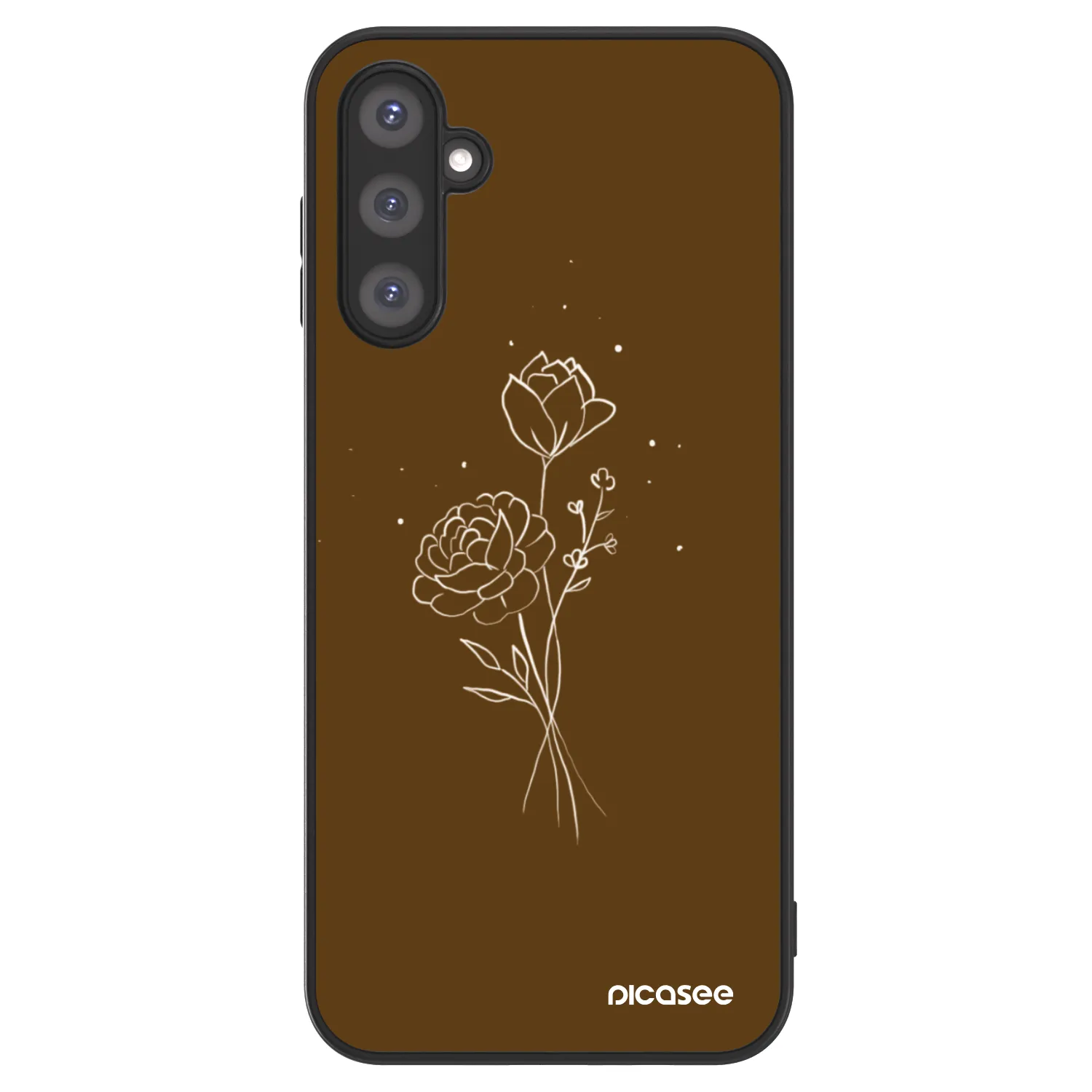 Picasee ULTIMATE CASE για Samsung Galaxy A05s A057G - Brown flowers