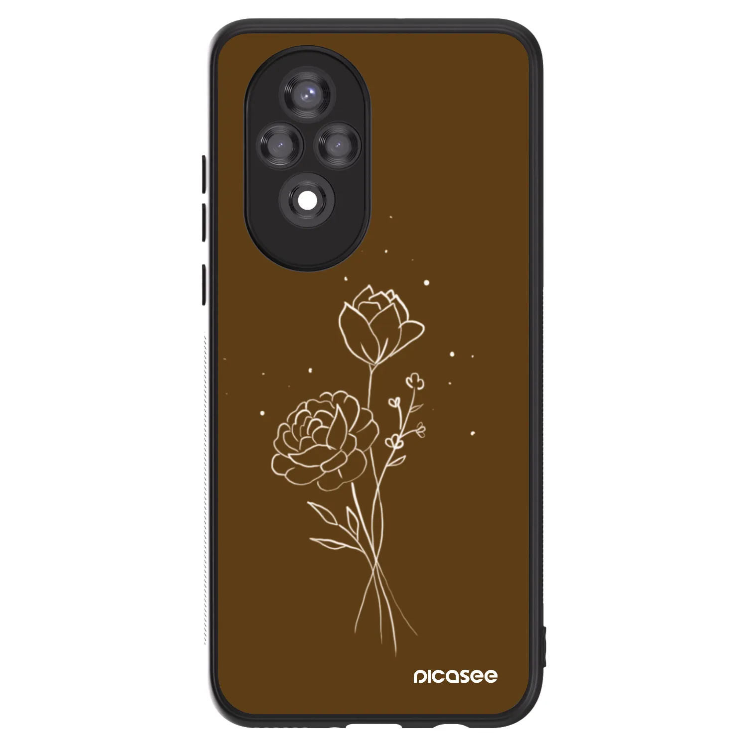 Picasee ULTIMATE CASE για Honor 200 5G - Brown flowers