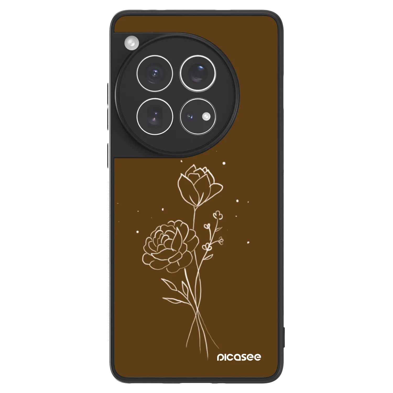 Picasee ULTIMATE CASE για OnePlus 12 5G - Brown flowers