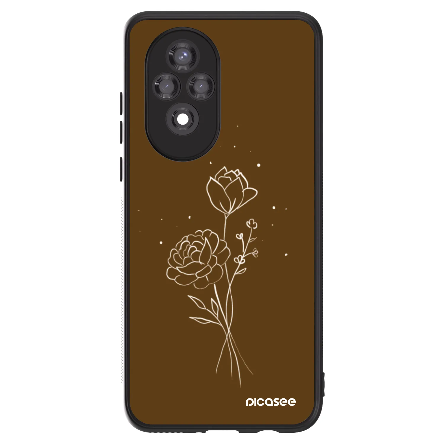 Picasee ULTIMATE CASE για Honor 200 Pro 5G - Brown flowers