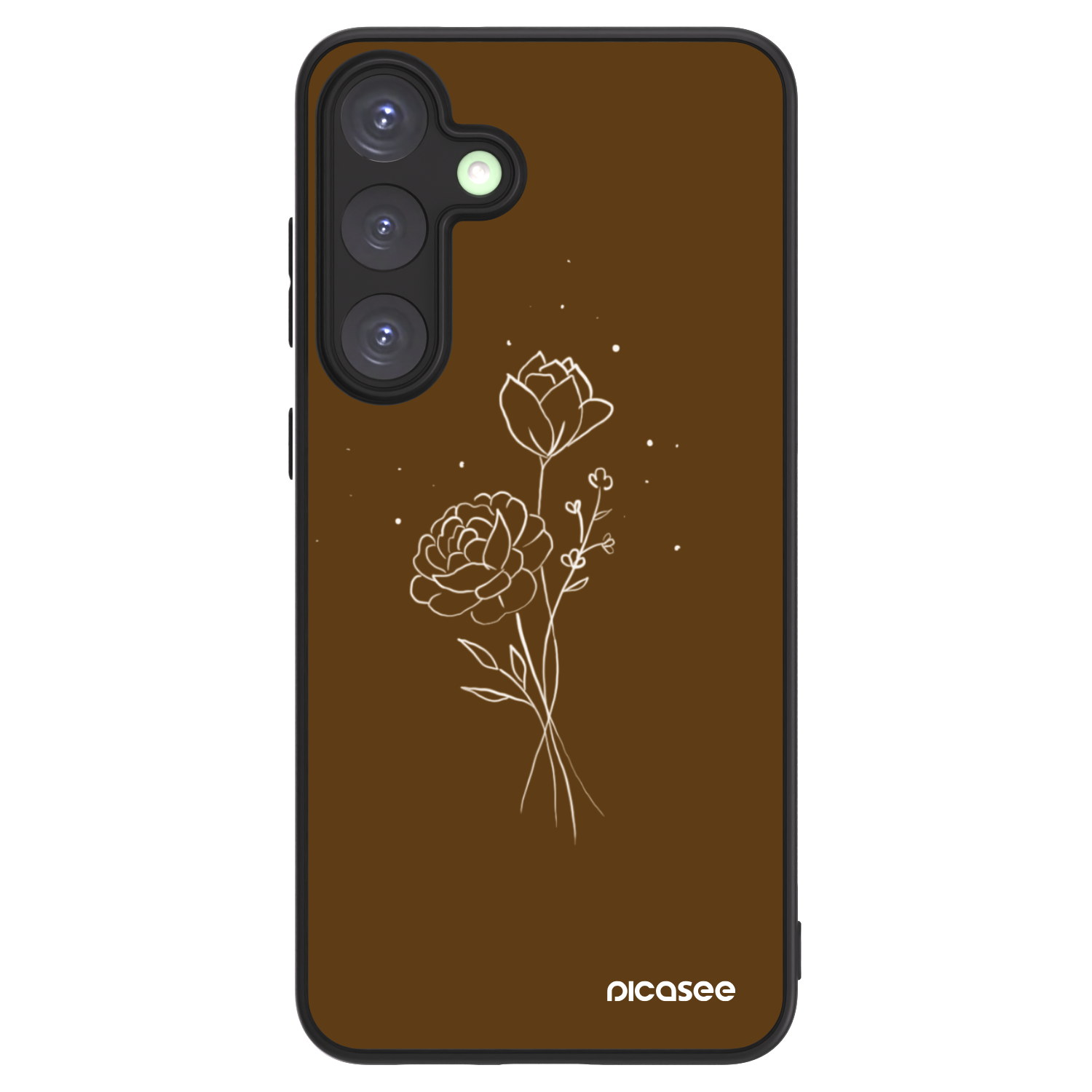 Picasee ULTIMATE CASE για Samsung Galaxy S25+ 5G - Brown flowers