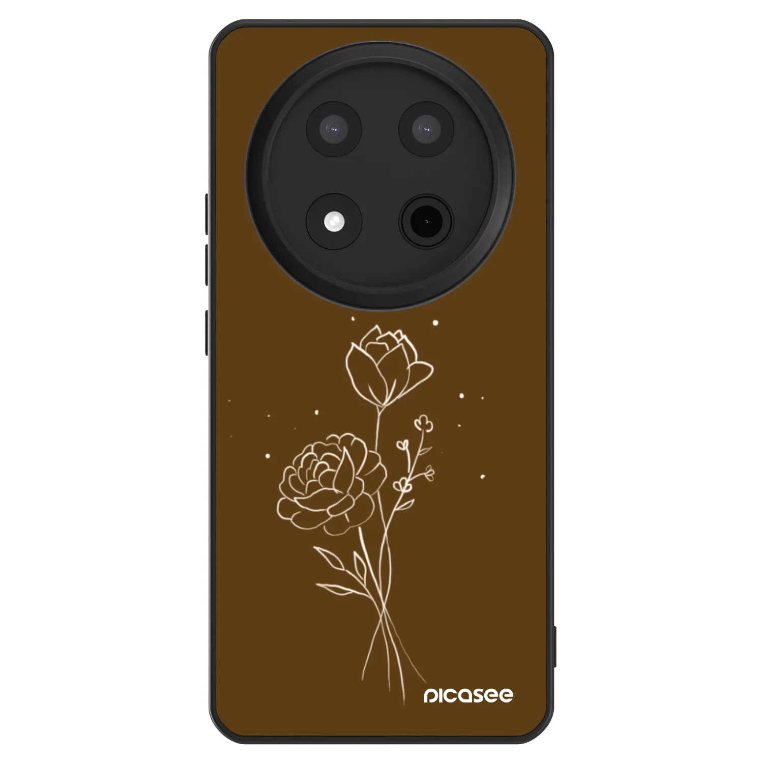 Picasee ULTIMATE CASE για Honor Magic7 Lite 5G - Brown flowers
