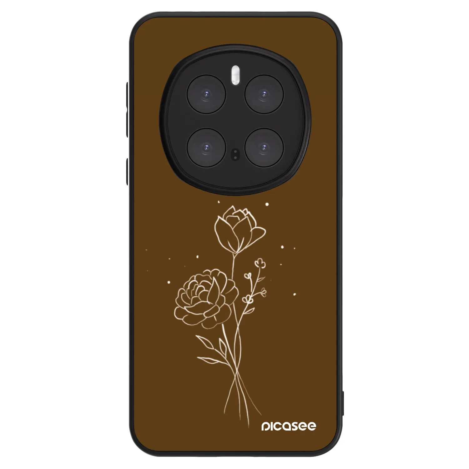 Picasee ULTIMATE CASE για Honor Magic7 Pro 5G - Brown flowers