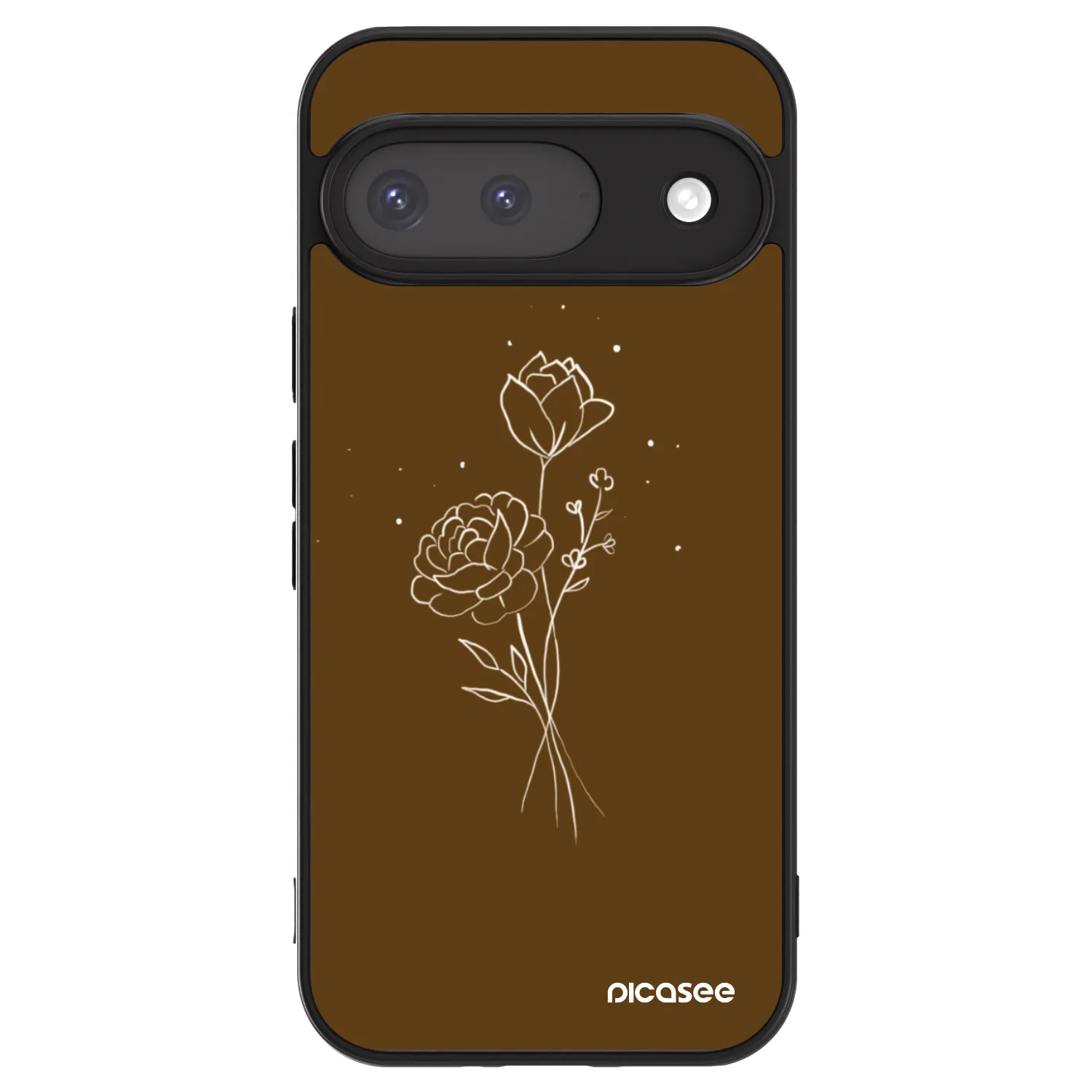 Picasee ULTIMATE CASE για Google Pixel 9 - Brown flowers