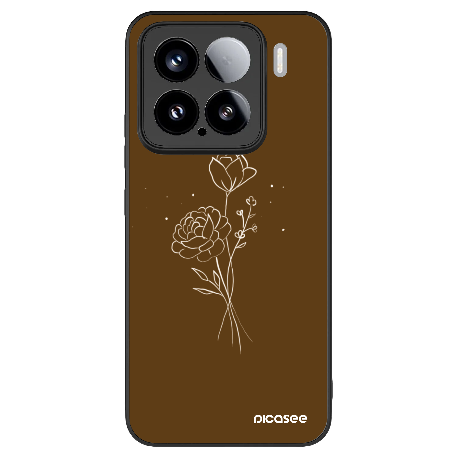 Picasee ULTIMATE CASE για Xiaomi 15 - Brown flowers