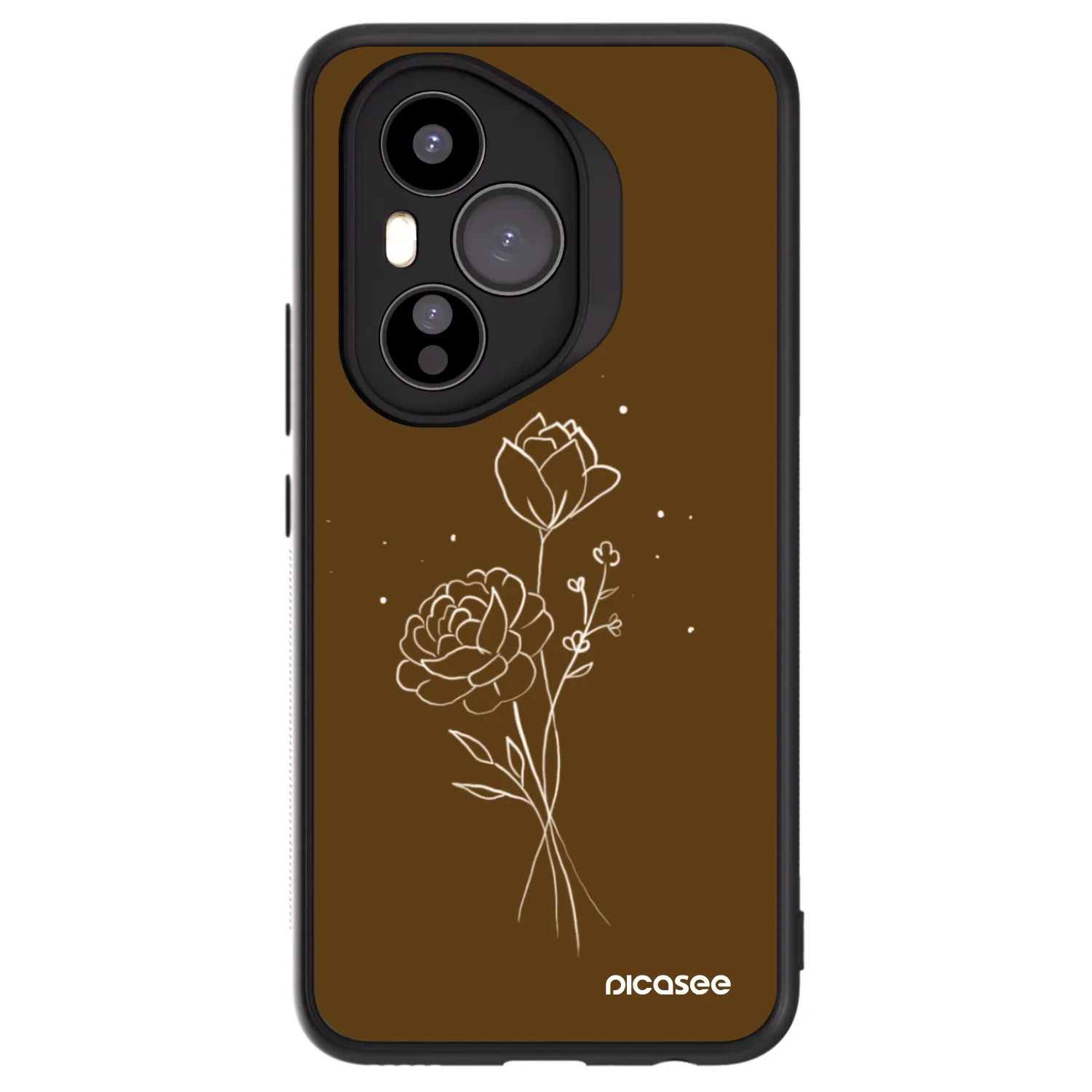 Picasee ULTIMATE CASE για Honor 400 Pro 5G - Brown flowers