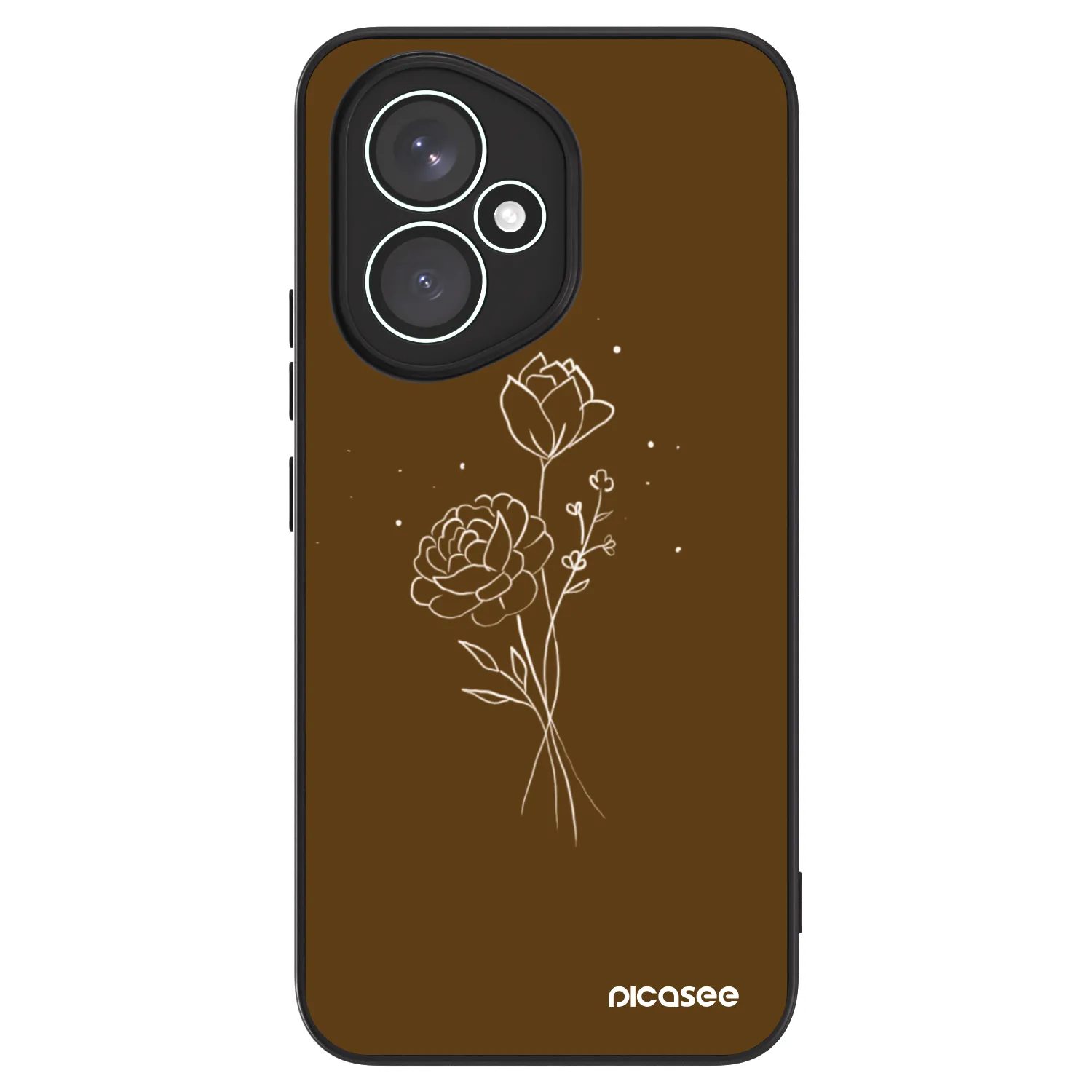 Picasee ULTIMATE CASE για Honor 400 5G - Brown flowers