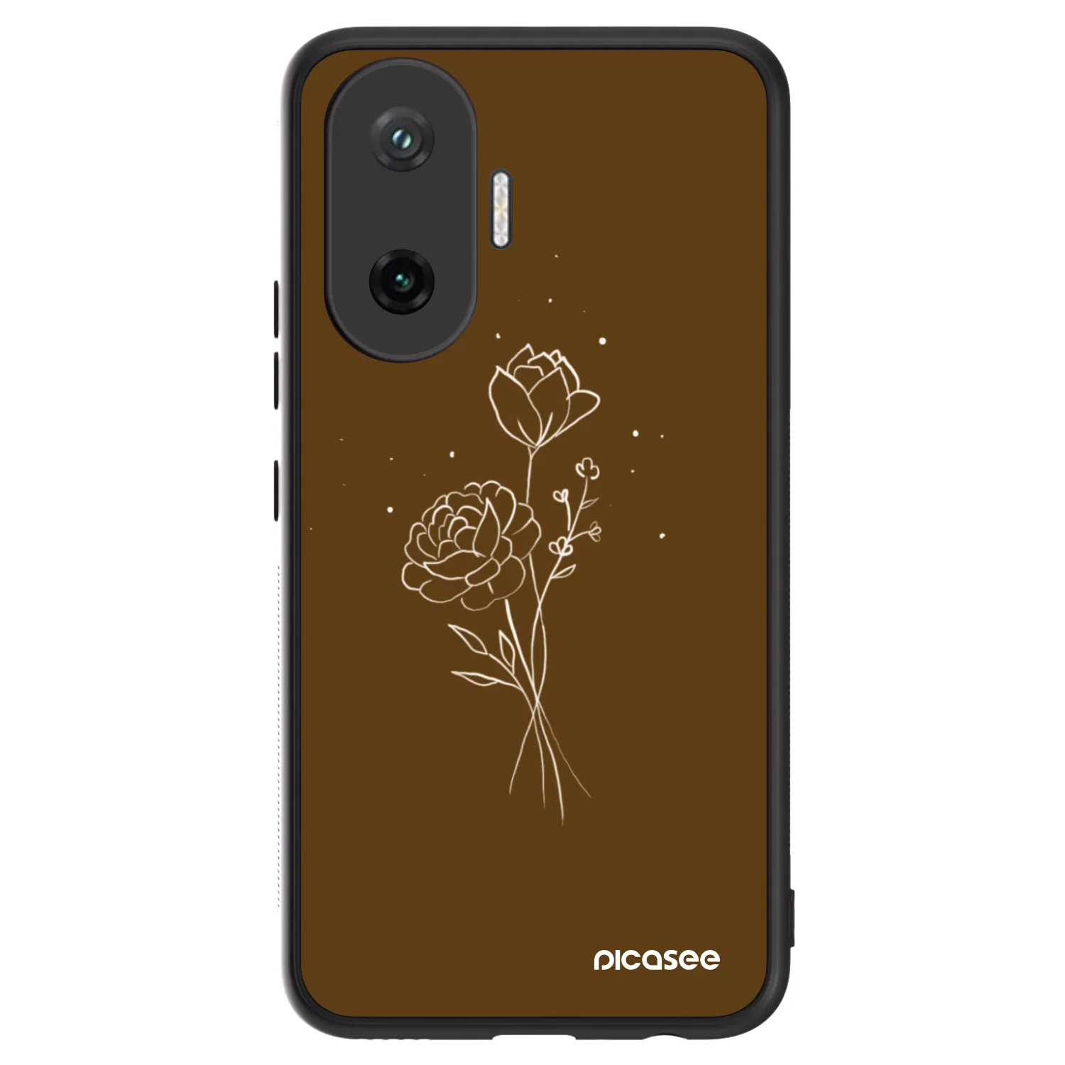 Picasee ULTIMATE CASE για Xiaomi Poco F7 5G - Brown flowers