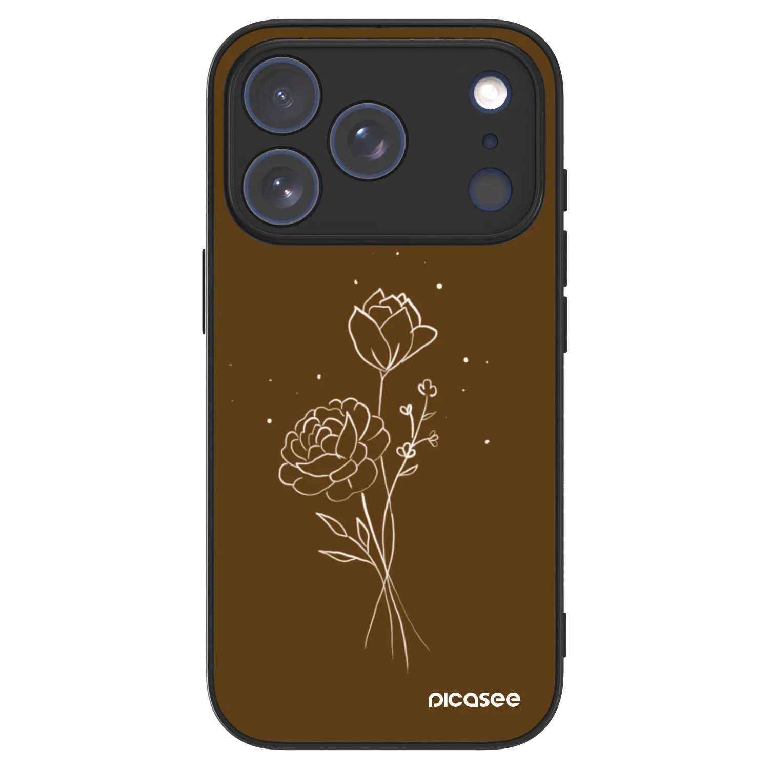 Picasee ULTIMATE CASE για Apple iPhone 17 Pro - Brown flowers
