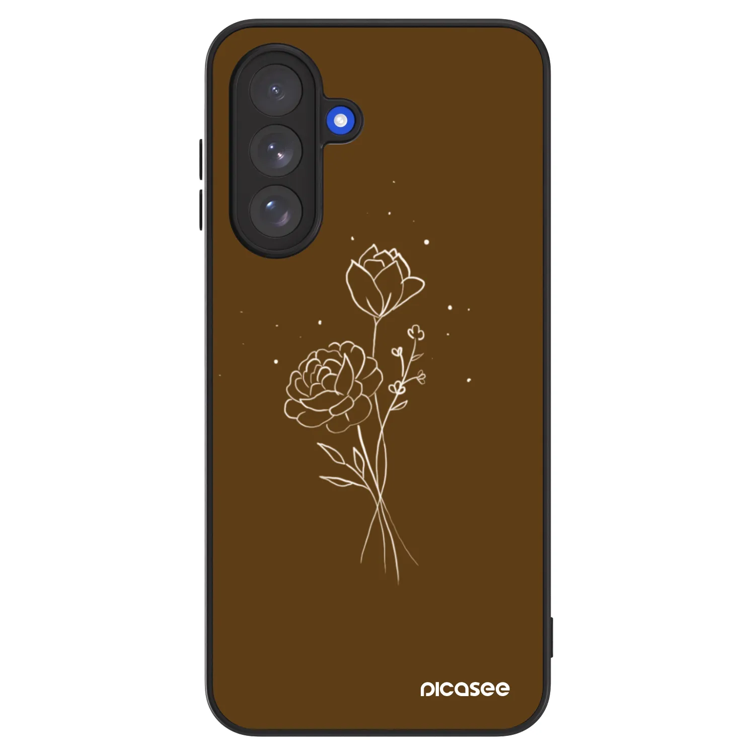 Picasee ULTIMATE CASE για Samsung Galaxy A17 5G - Brown flowers
