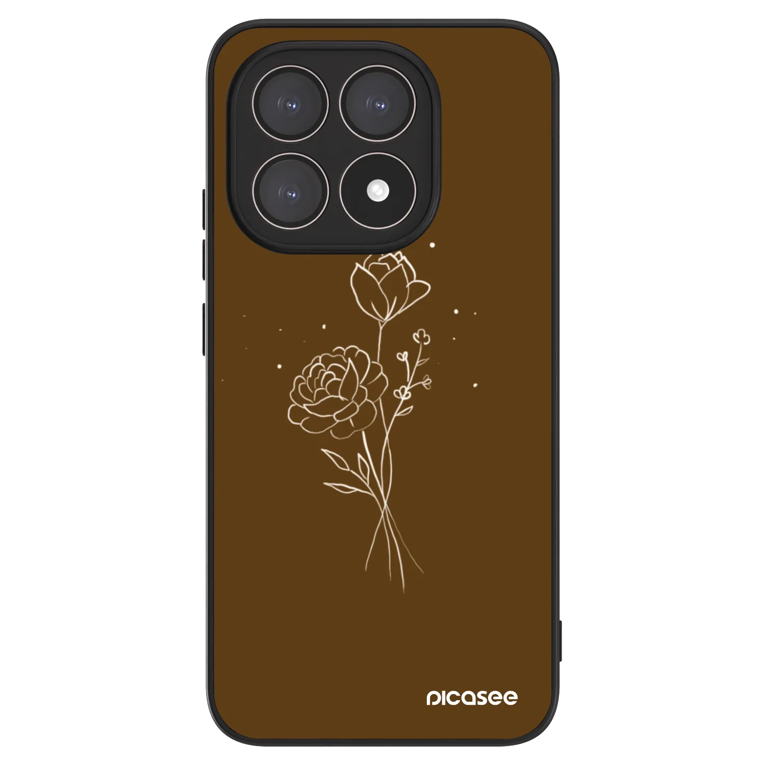 Picasee ULTIMATE CASE για Xiaomi 15T - Brown flowers