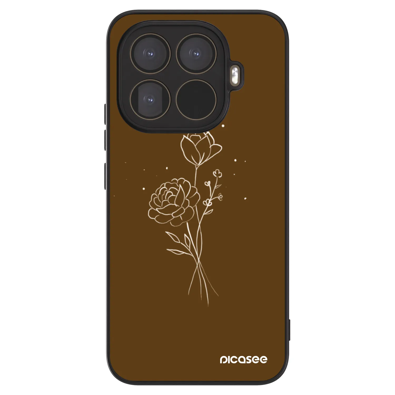 Picasee ULTIMATE CASE για Xiaomi 15T Pro - Brown flowers