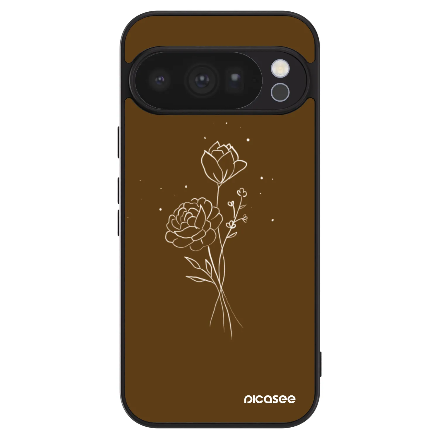 Picasee ULTIMATE CASE για Google Pixel 10 Pro - Brown flowers