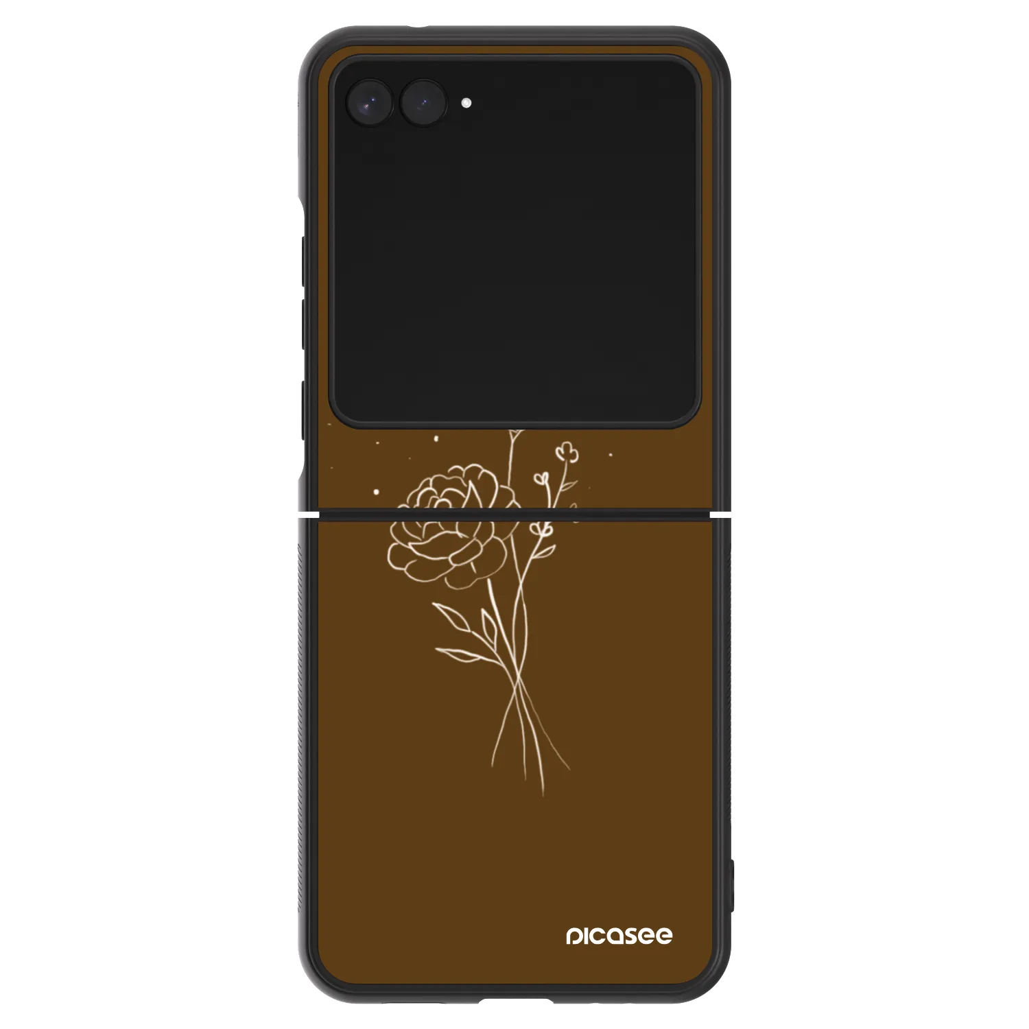 Picasee ULTIMATE CASE για Motorola Razr 60 - Brown flowers