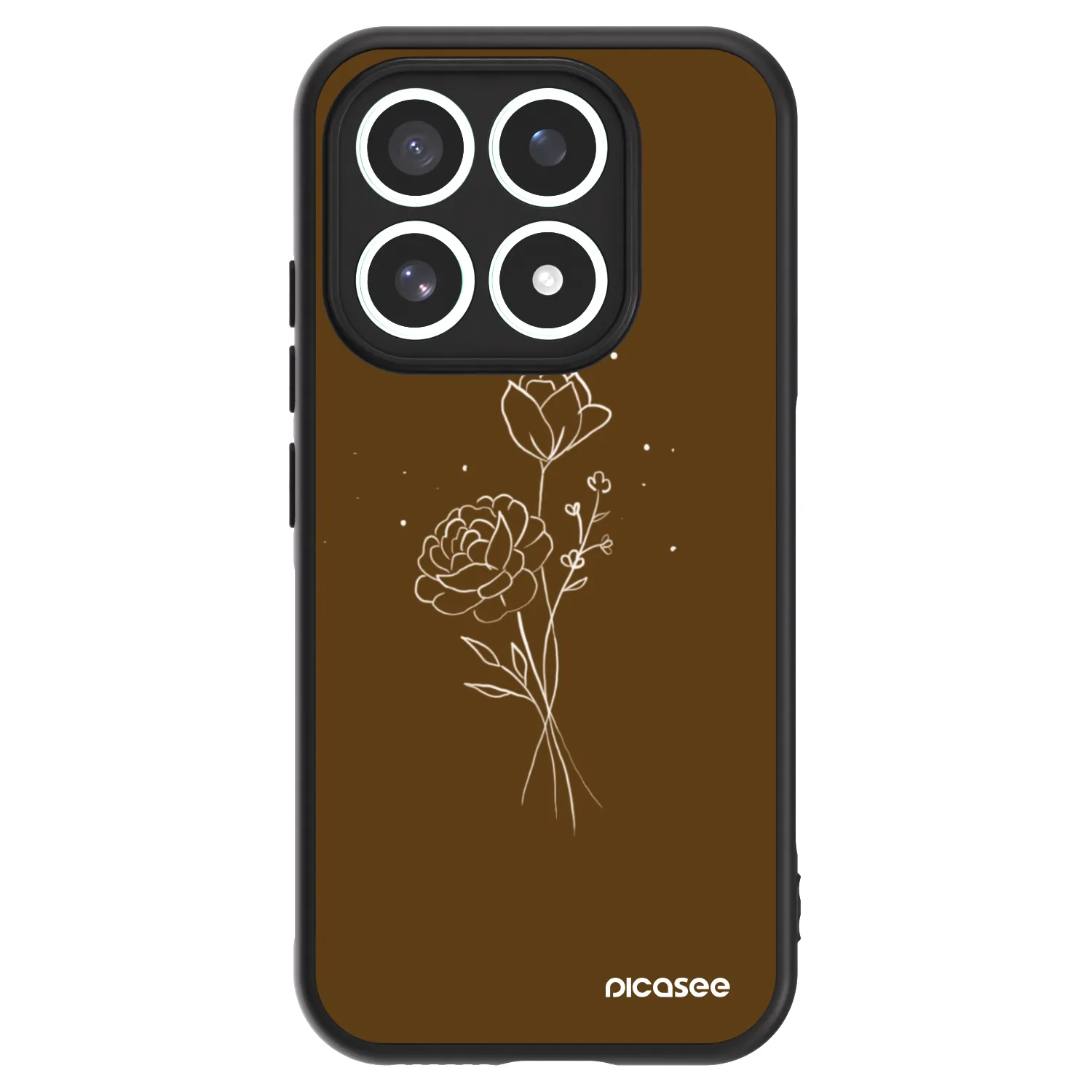 Picasee ULTIMATE CASE για Xiaomi 17 - Brown flowers