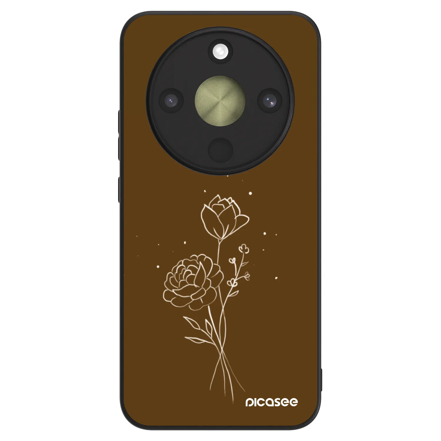 Picasee ULTIMATE CASE για Honor Magic8 Lite 5G - Brown flowers