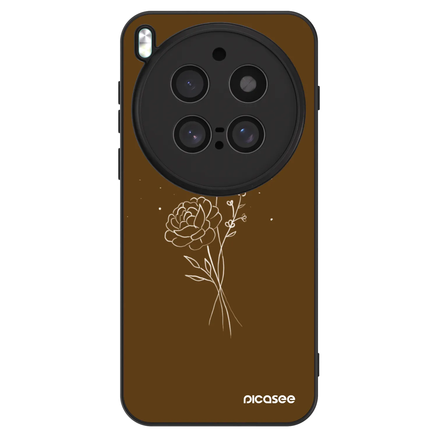 Picasee ULTIMATE CASE για Vivo X300 Pro - Brown flowers