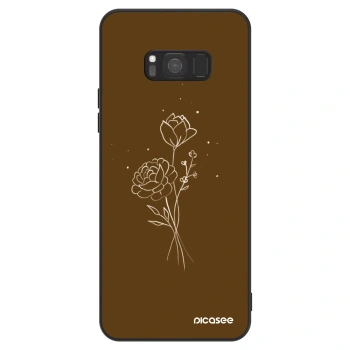 Θήκη για Samsung Galaxy S8 G950F - Brown flowers