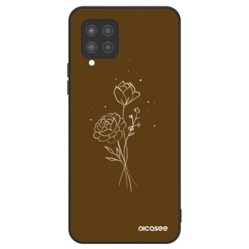 Θήκη για Samsung Galaxy A42 A426B - Brown flowers
