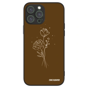 Picasee ULTIMATE CASE για Apple iPhone 13 Pro Max - Brown flowers