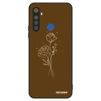Θήκη για Realme 5 - Brown flowers