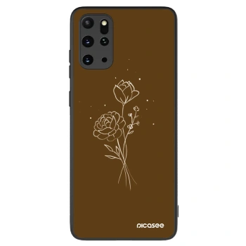 Θήκη για Samsung Galaxy S20+ G985F - Brown flowers