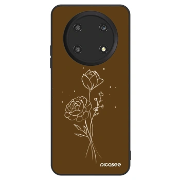 Θήκη για Honor Magic4 Lite 5G - Brown flowers