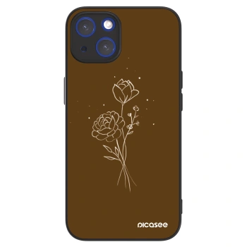 Picasee ULTIMATE CASE για Apple iPhone 14 - Brown flowers