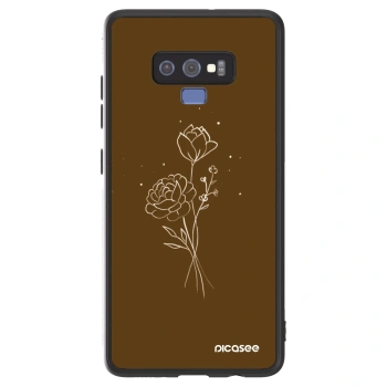 Θήκη για Samsung Galaxy Note 9 N960F - Brown flowers