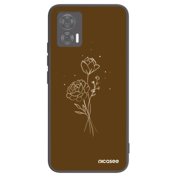 Θήκη για Motorola Edge 30 Neo - Brown flowers