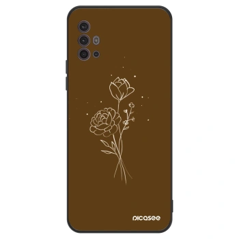 Θήκη για Motorola Moto G30 - Brown flowers