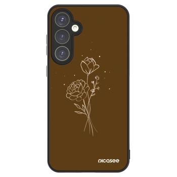 Picasee ULTIMATE CASE για Samsung Galaxy S23 FE S711B - Brown flowers
