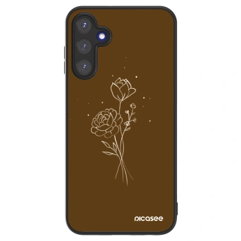 Picasee ULTIMATE CASE για Samsung Galaxy A15 A155F 4G - Brown flowers
