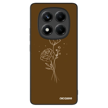 Picasee ULTIMATE CASE για Xiaomi Redmi Note 14 Pro+ 5G - Brown flowers