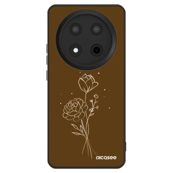 Θήκη για Honor Magic7 Lite 5G - Brown flowers