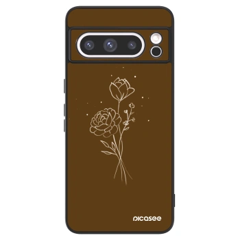 Picasee ULTIMATE CASE για Google Pixel 8 Pro - Brown flowers