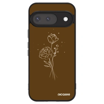 Θήκη για Google Pixel 9 - Brown flowers