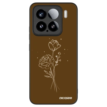 Picasee ULTIMATE CASE για Xiaomi 15 - Brown flowers