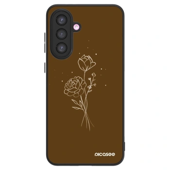 Picasee ULTIMATE CASE για Samsung Galaxy A56 5G A566B - Brown flowers