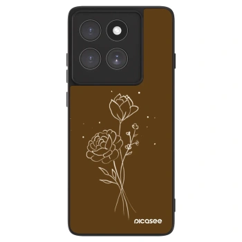 Θήκη για Motorola Edge 60 Fusion - Brown flowers