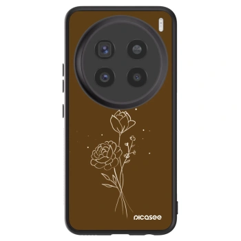 Θήκη για Vivo X200 Pro - Brown flowers